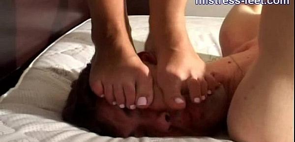  Ira Dominating Feet Slave